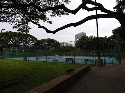 Hale Koa Hotel Tennis and Pickleball Courts