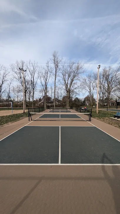 Hilliard Recreation and Parks Department Pickleball Court